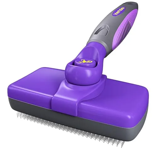 Self-Cleaning Slicker Brush